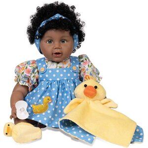 Realistic Designer's Doll Collections, 20" African American Reborn  Baby Doll